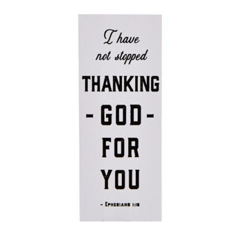 Picture of Thanking God Standing Block