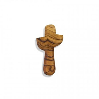 Picture of Olive Wood Pocket Cross 5 x 3 cm