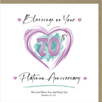Picture of Blessings on your 70th Anniversary