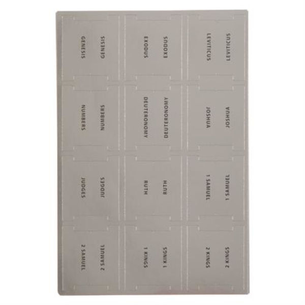 Picture of Indexing Tabs for Silver Gilt Edged Bibles