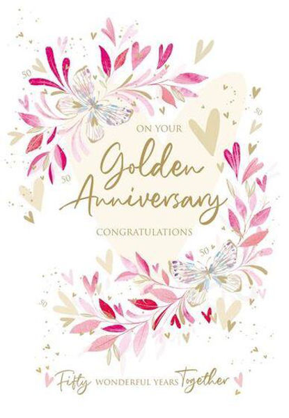 Picture of On Your Golden Anniversary Congratulations