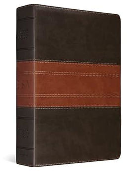Picture of ESV Study Bible. Trutone Forrest/Tan. Trail Design