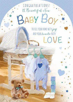 Picture of Congratulations! A Beautiful New Baby Boy