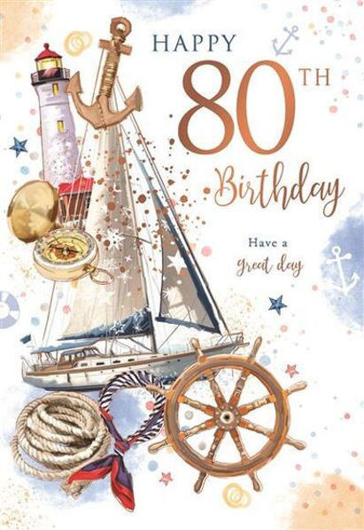 Picture of Happy 80th Birthday - Have a great day