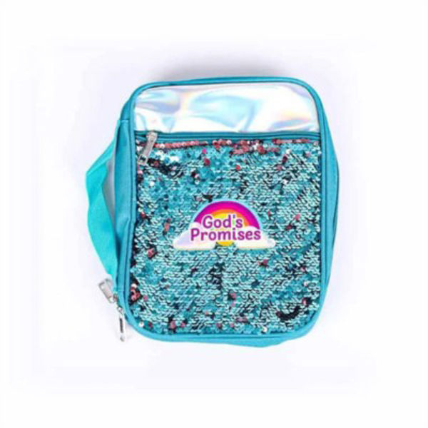 Picture of Gods Promises Sequin Bible Case