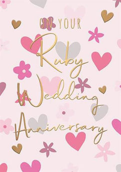 Picture of On Your Ruby Wedding Anniversary