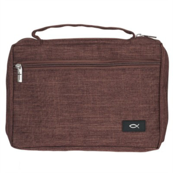 Picture of Bible Case Brown Small