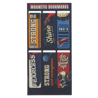 Picture of Be Strong Magnetic Bookmark Set