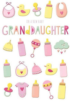 Picture of On a New Baby Granddaughter