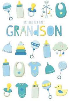 Picture of On your New Baby Grandson