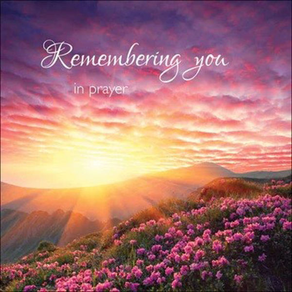 Picture of Remembering You in Prayer