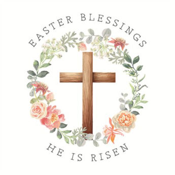 Picture of Easter Blessings  He is Risen Pkt 5
