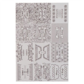 Picture of Coloring Bible Index Tabs