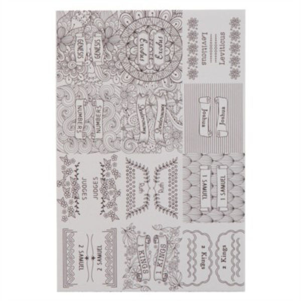 Picture of Coloring Bible Index Tabs