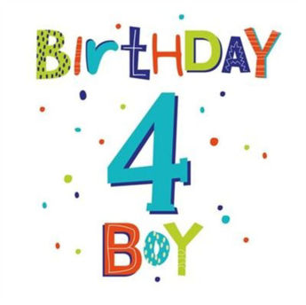 Picture of Birthday 4 Boy