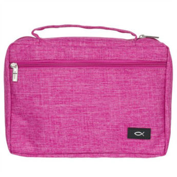Picture of Bible Cover Large Pink